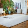 Tapis abstrait moderne poils ras Malin