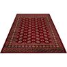 Tapis d'orient rouge rectangle Mara