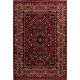 Tapis oriental rouge intérieur Cleo