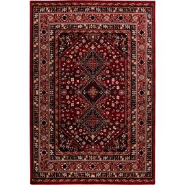 Tapis oriental rouge intérieur Cleo