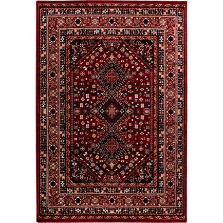 Tapis oriental rouge intérieur Cleo