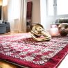 Tapis rouge d'orient rectangle Haley