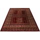 Tapis rouge d'orient rectangle Haley