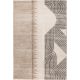 Tapis design poils ras taupe Gobi