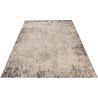 Tapis moderne rayé effet 3D rectangle Isidor