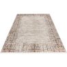 Tapis rayé rectangle moderne poils ras Livio