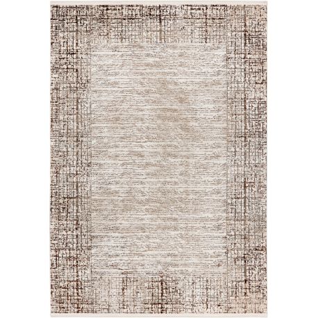 Tapis rayé rectangle moderne poils ras Livio