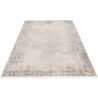 Tapis rayé rectangle moderne poils ras Livio