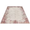 Tapis rayé rectangle moderne poils ras Livio