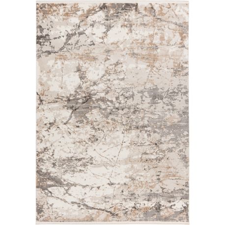 Tapis abstrait design rectangle Heva