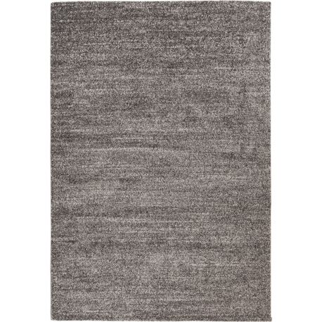 Tapis de salon rond gris clair épais et très doux 100 cm - Inspiration Luxe