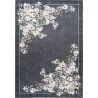 Tapis floral rectangle design lavable en machine Bouquet