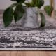 Tapis vintage rayé lavable en machine Noora