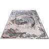 Tapis vintage rayé lavable en machine Noora