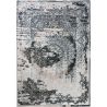 Tapis vintage rayé lavable en machine Noora