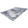 Tapis vintage rayé lavable en machine Noora