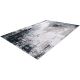 Tapis gris lavable en machine abstrait design Malone