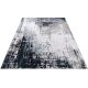 Tapis gris lavable en machine abstrait design Malone