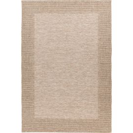 Tapis contemporain plat extérieur et intérieur taupe Frieda