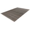 Tapis écologique plat rayé avec franges moderne Svea