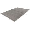 Tapis écologique plat rayé avec franges moderne Svea