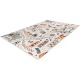 Tapis multicolore enfant lavable en machine plat Malika