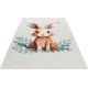 Tapis enfant plat multicolore lavable en machine Pippa