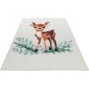 Tapis plat enfant lavable en machine multicolore Lupo