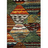 Tapis ethnique multicolore Wecon Home Atlas