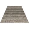 Tapis 100% laine plat design rectangle Indiana