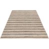 Tapis 100% laine plat design rectangle Indiana