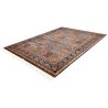 Tapis d'orient bleu avec franges luxe Katoun