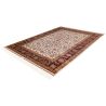 Tapis avec franges oriental rectangle luxe Heriz