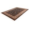 Tapis avec franges oriental rectangle luxe Heriz