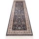 Tapis avec franges oriental rectangle luxe Heriz