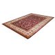 Tapis avec franges oriental rectangle luxe Heriz