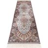 Tapis d'orient crème luxe avec franges Chiraz