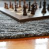 Tapis en laine plat moderne rectangle Knit