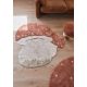 Tapis enfant forme champignon en coton lavable en machine Boletus