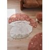 Tapis enfant forme champignon en coton lavable en machine Boletus