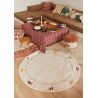 Tapis enfant forme champignon en coton lavable en machine Boletus