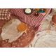 Tapis enfant forme champignon en coton lavable en machine Boletus