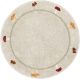 Tapis rond enfant lavable en machine coton Chanterelle