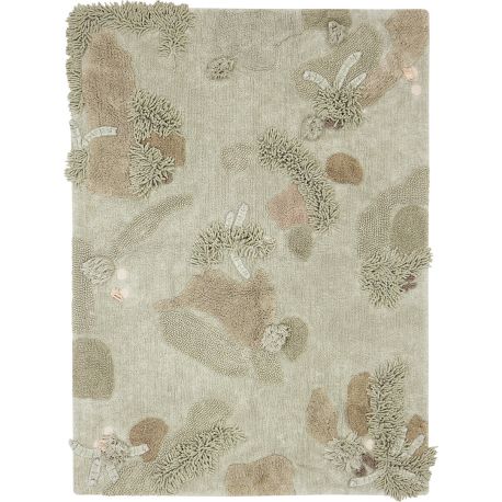 Tapis de jeu enfant coton lavable en machine Mushroom Forest