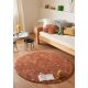 Tapis enfant rond lavable en machine coton Round Dot