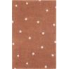 Tapis chambre d'enfant lavable en machine coton Mini Dot