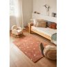 Tapis chambre d'enfant lavable en machine coton Mini Dot