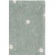 Tapis chambre d'enfant lavable en machine coton Mini Dot