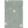 Tapis chambre d'enfant lavable en machine coton Mini Dot