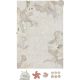 Tapis de jeu enfant coton lavable en machine Seabed